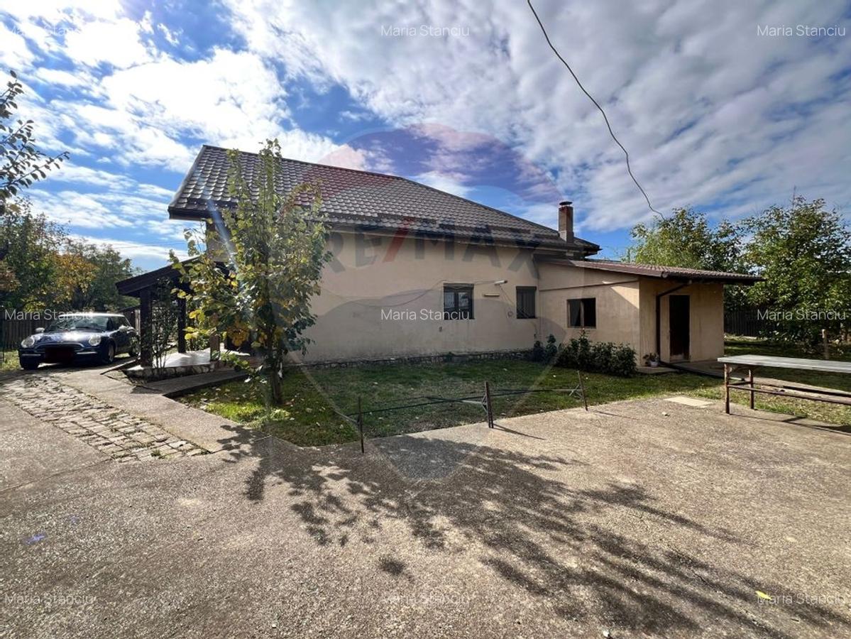 Casa de lemn cu teren generos de 1312 mp de vanzare in Fundulea - 4