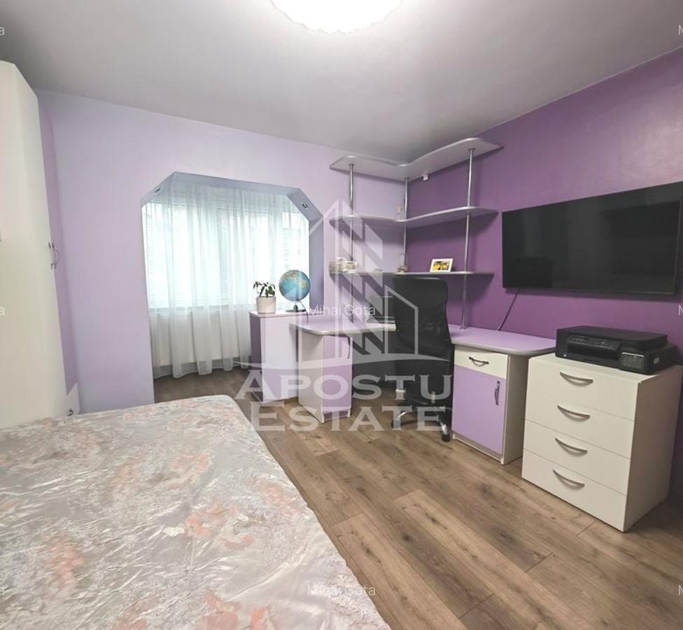 Apartament 4 camere, 2 bai, etajul 1, centrala proprie, zona Lipovei - 5