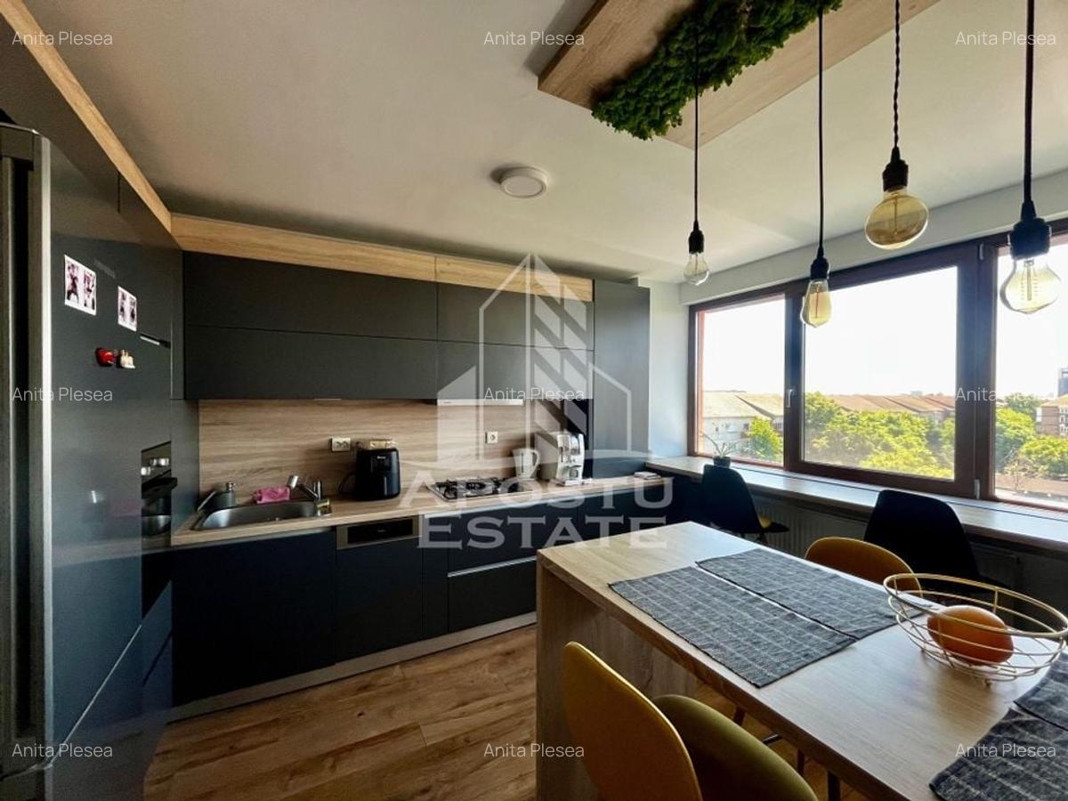 Apartament cu 3 camere decomandat, mobilat în Lipovei - 9