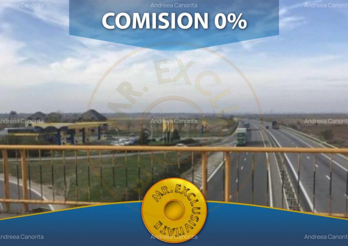 Teren 27.445 mp cu deschidere in Autostrada A1 Pitesti-Bucur - 1