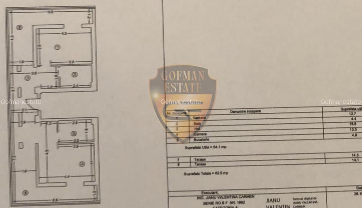 2 camere 82.5mp, Parcare, curte privata Primo Compozitori Energia, Bloc Nou - 8