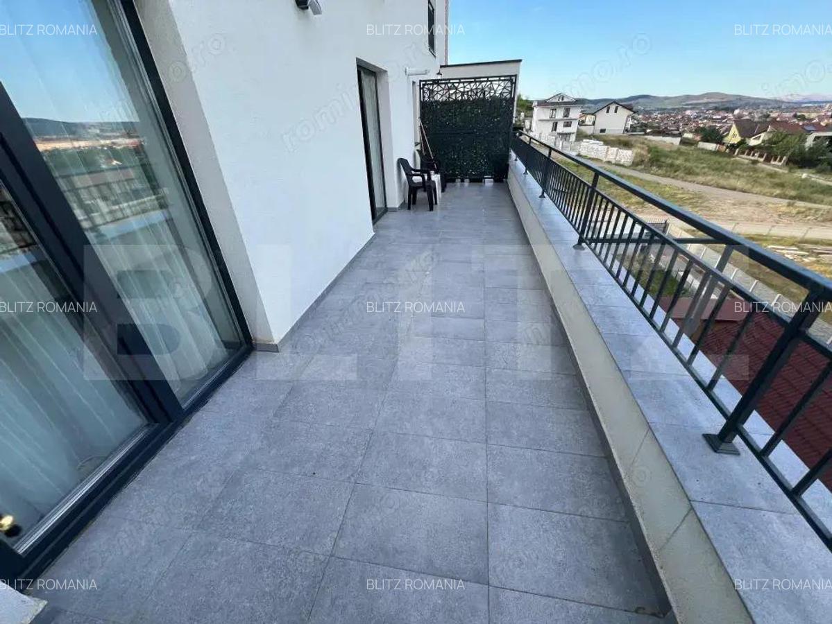 Apartament modern cu terasa de 15 m2 ?i priveli?te panoramica 58 m2, etaj 3 - 11