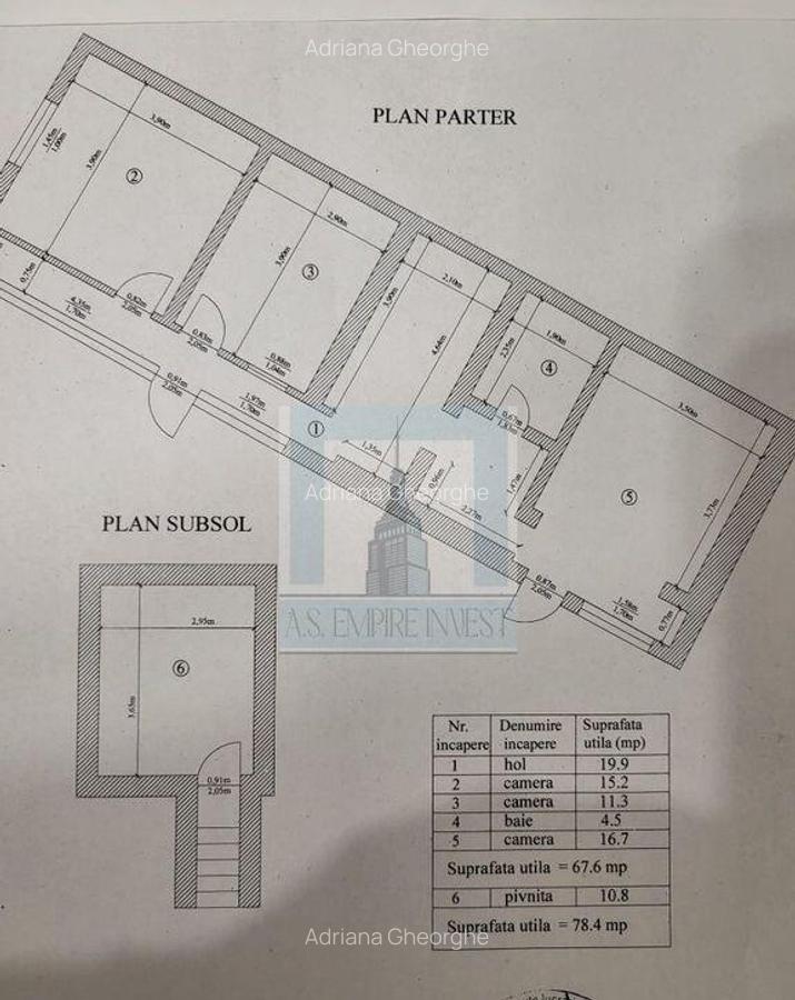Se vinde casa renovata Tarlungeni, teren ~550mp - 9