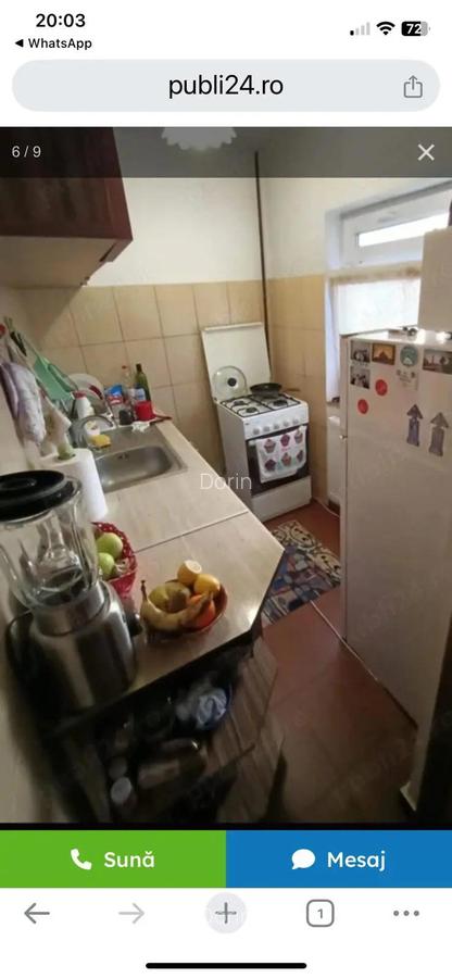 Girocului,1 Km de Spital Jude?ean,32 mp, Bucatarie Separata,Balcon, Baie Vana,Liber,220 E - 7