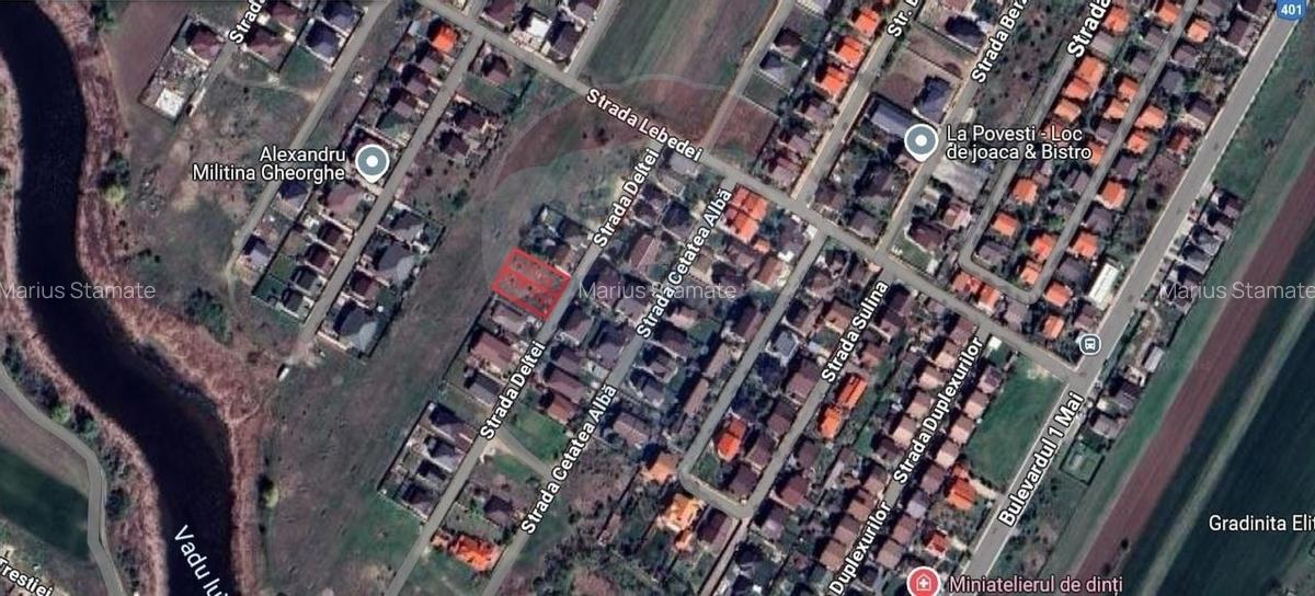 Teren de vanzare, utilitati la poarta , 528mp, 15ml, com. Berceni - 5