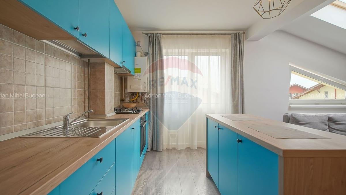 Apartament 2 camere, 53 mp, open space, mobilat, Sanpetru - 17