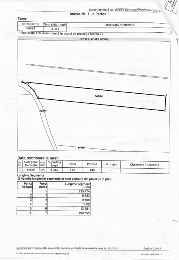 Teren de vanzare branesti, langa fabrica Makita - 2