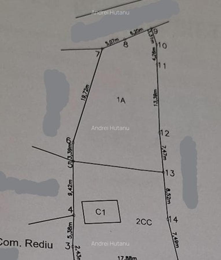 TEREN INTRAVILAN , LANGA PRIMARIA REDIU , 602 MP - 4