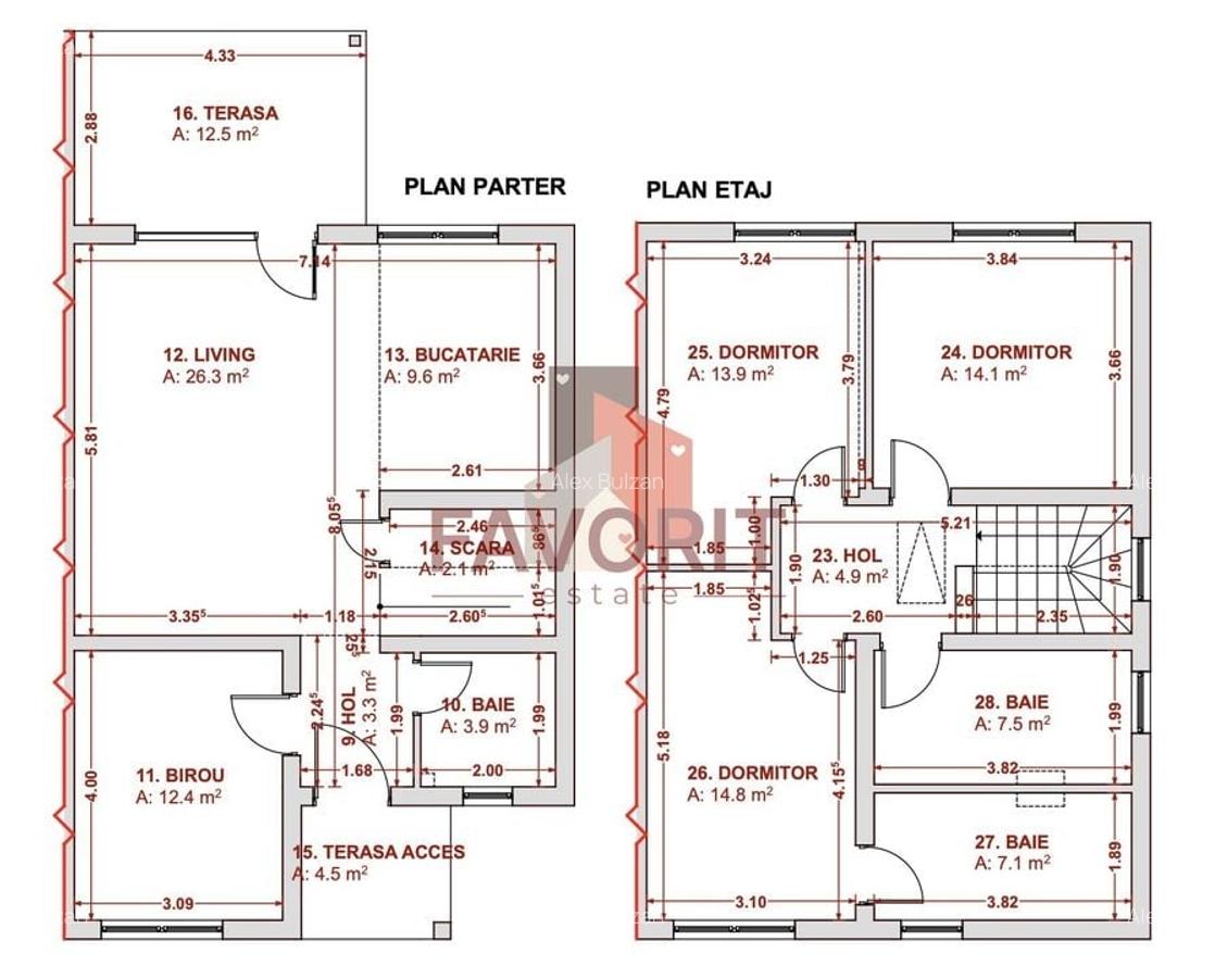Comision 0% | Duplex in Giroc | Toate utilitatile | Panouri solare | Mobilat - 13