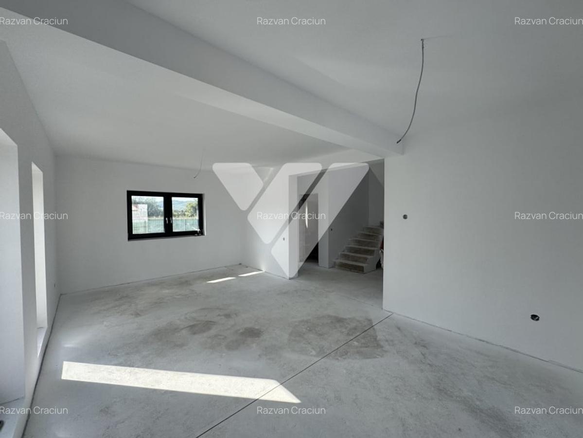 Casa noua inviduala 4 camere 2 bai si teren 290 mp in Cristian Sibiu - 7