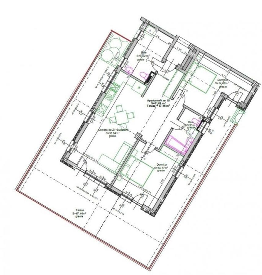 Apartament cu 3 camere în Iosia - 6