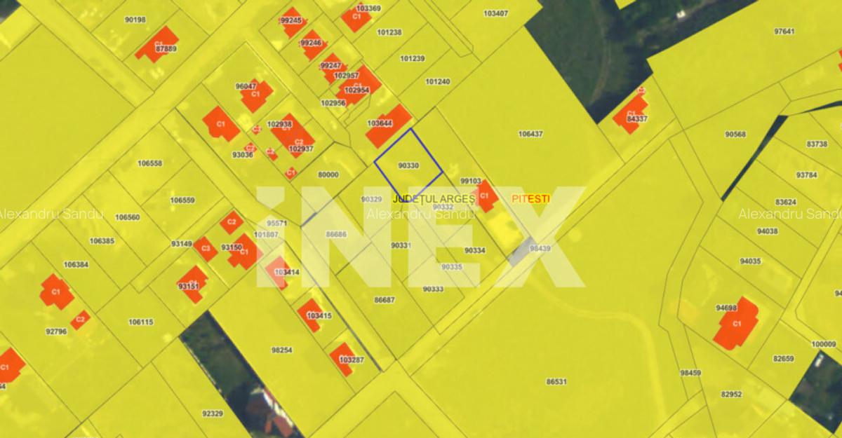 Teren intravilan 469 mp de vanzare Pite?ti, zona Tanco - 2
