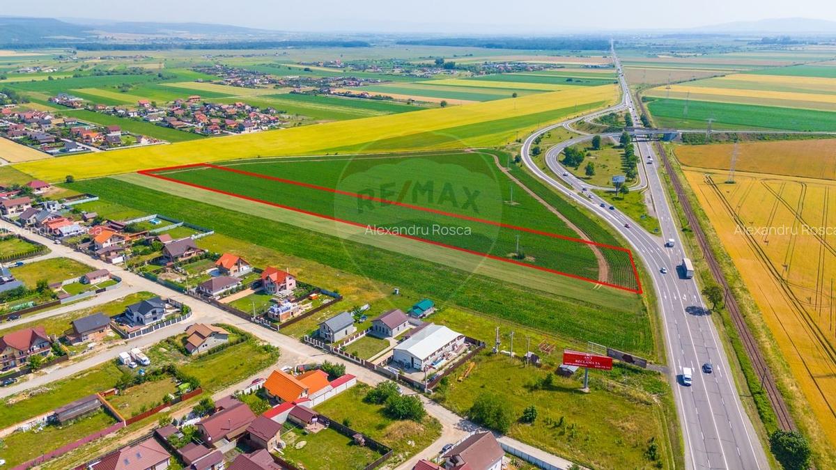 Teren Intravilan pentru dezvoltare imobiliara 15.600mp/Harman - 6