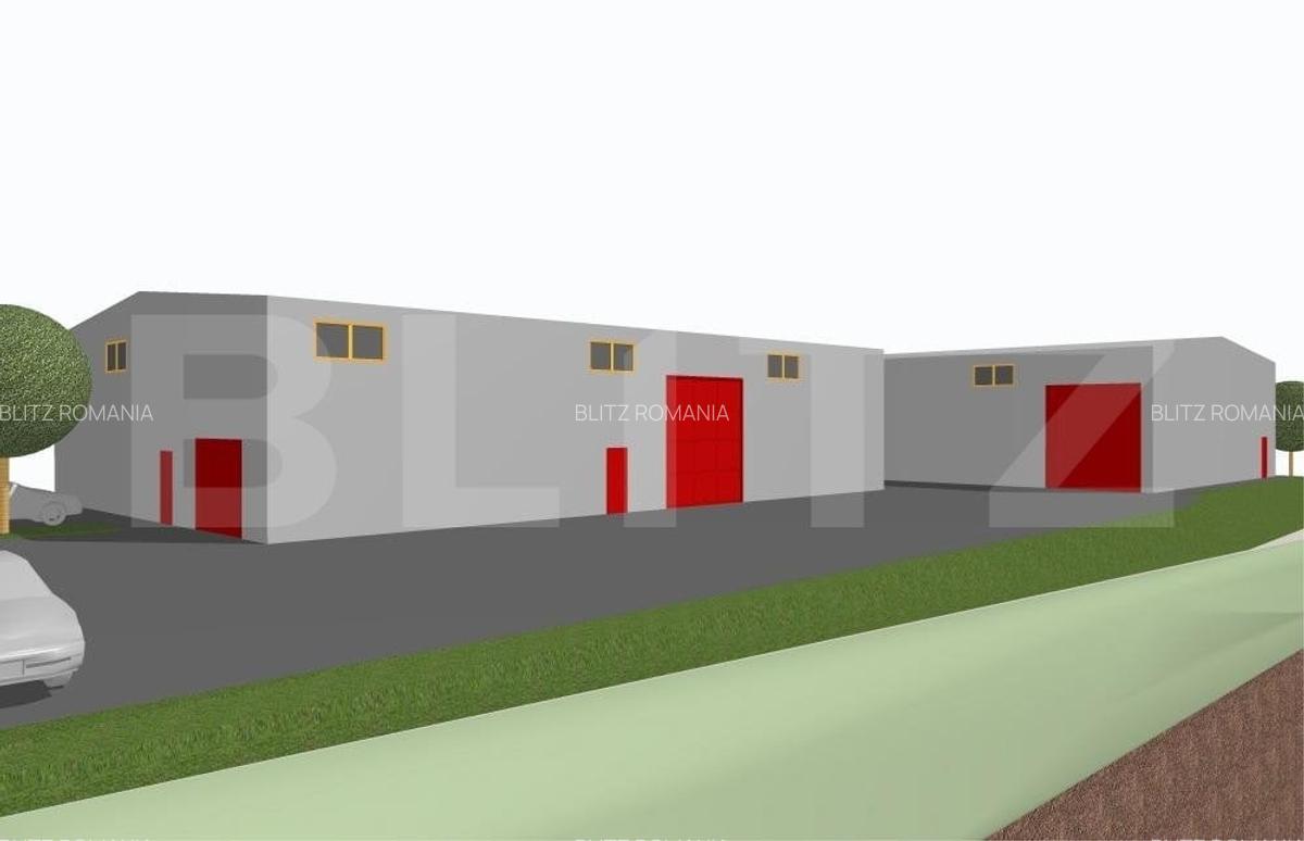 Teren industrial, autorizat pentru 2 hale , Centurii Valcele-Apahida - 6