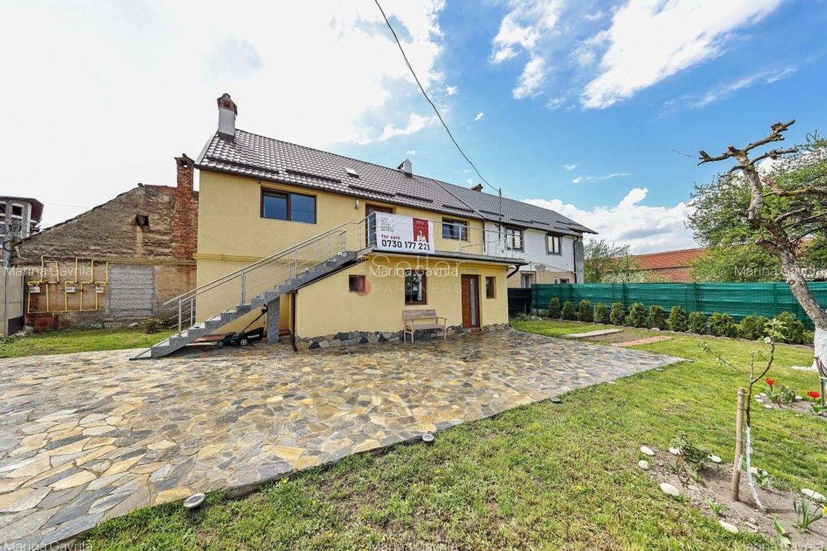 Apartament mobilat utilat si curte proprie - 4
