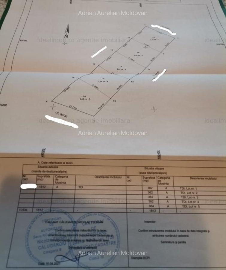 Teren intravilan S= 362 mp, Prelungirea Craiovei, Pitesti - idealimob.ro - 1