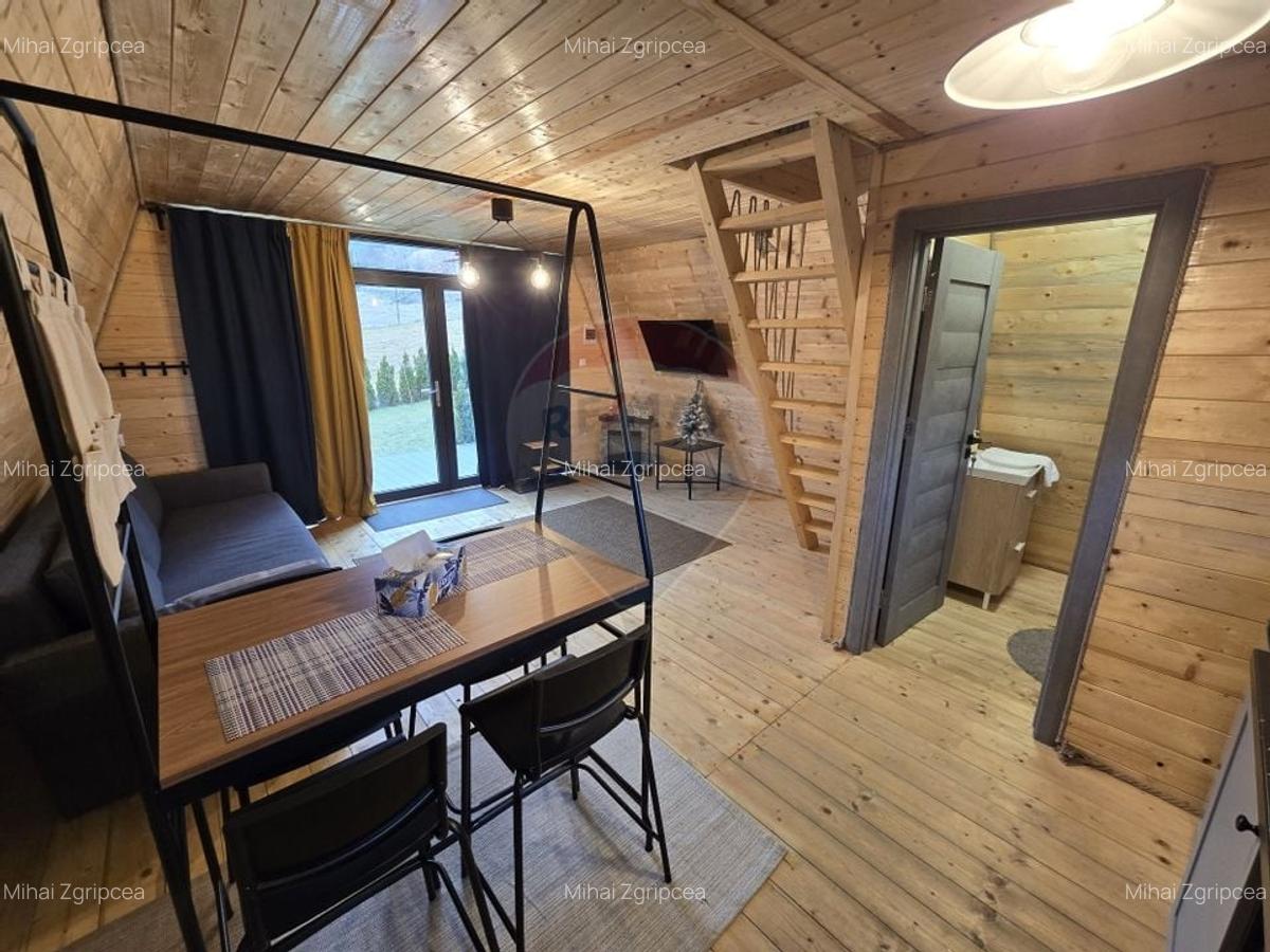 Proprietate Speciala in Gura Raului, Sibiu - Doua Cabane A-Frame - 13