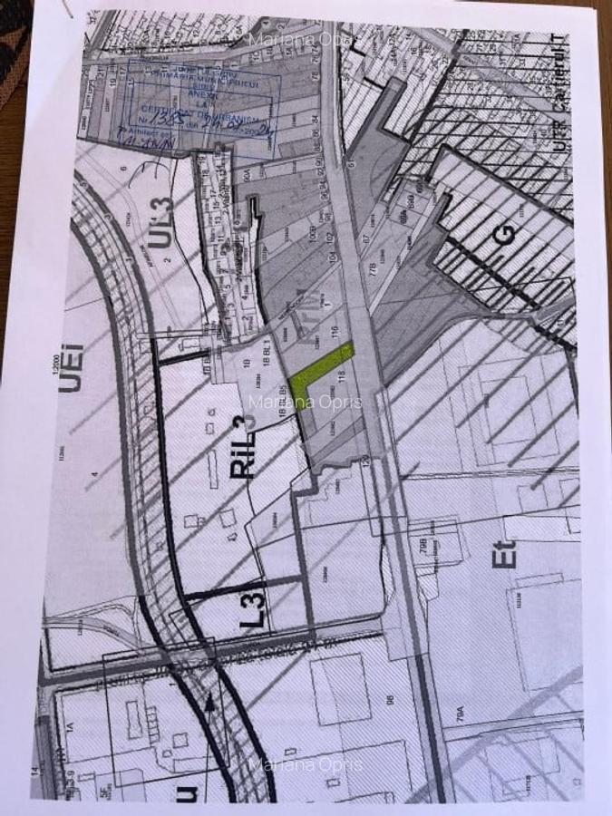 TEREN INTRAVILAN 1800MP CENTRAL CU PUZ APROBAT, SPRE VANZARE - 2