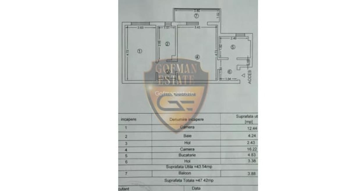 Vand apartament 2 camere Abator - Far - 4