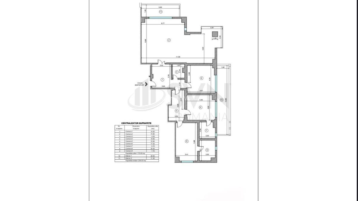REA1023672 Apartament 3 camere I De inchiriat I Herastrau I Parcare - 10