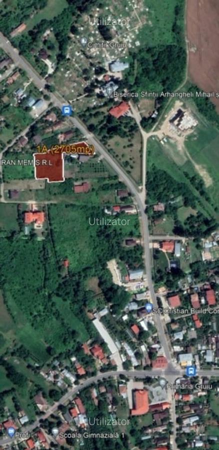 Teren Intravilan Construibil  GRUIU ILFOV - 2