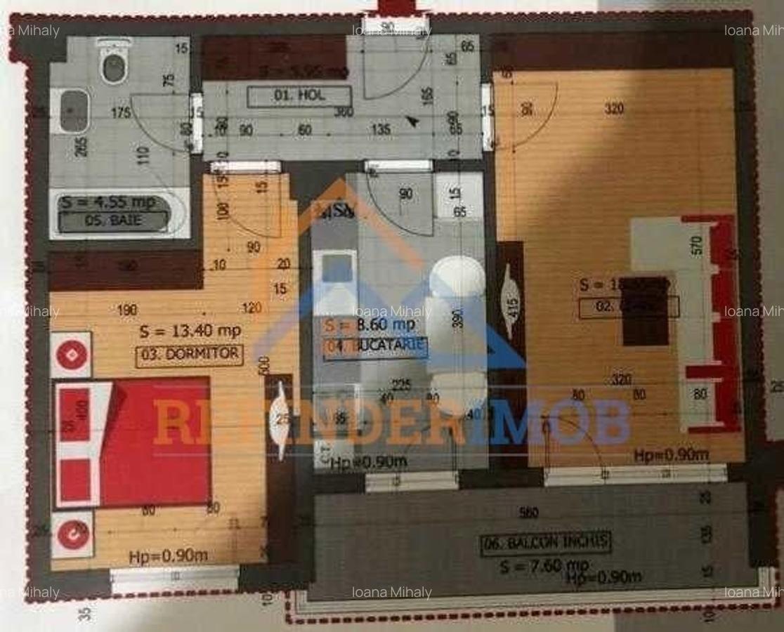 Apartament cu 2 camere decomandat, mobilat în Dristor - 8