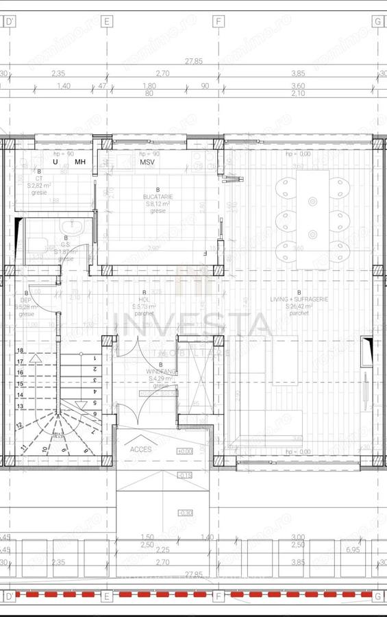 Triplex nou, 113 mp utili + curte, Apahida disponibil si la pachet! - 3
