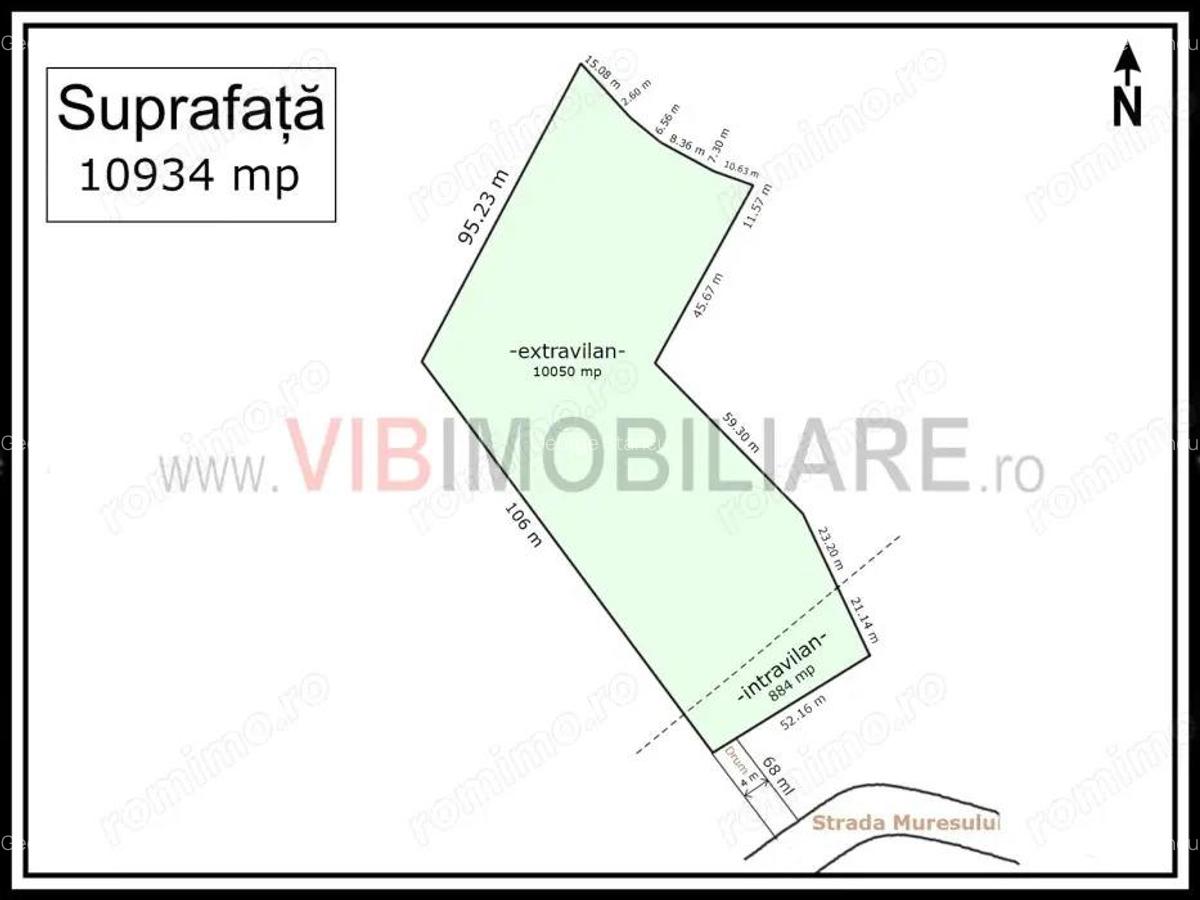 Teren de vanzare Breaza Nistoresti, Str. Muresului - 8