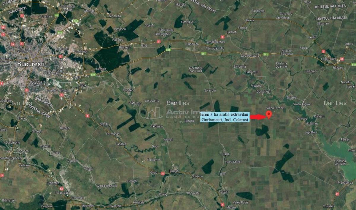 Arabil lucrat, canal irigatii, comuna Gurbanesti catre Nana - 6