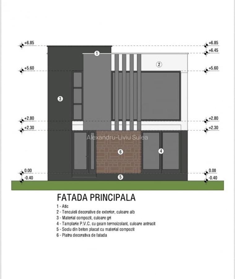 Vila individuala P+E, design mediteranean, Cal. Harmanului, Comision 0% - 5