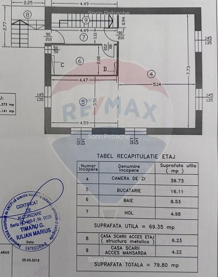 Casa individuala P+1+M, Chiajna - mobilata si utilata, cartier privat - 8