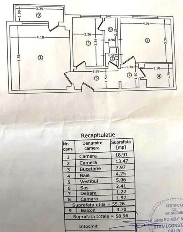 Vanzare Apartament 2 Camere 1 minut Bulevardul Decebal - 1