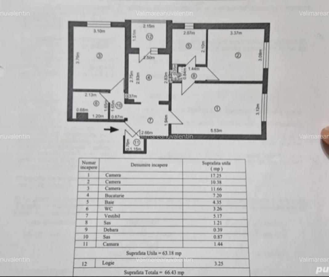 Apartament 3 Camere Obor Comision 0 VI 174 - 1