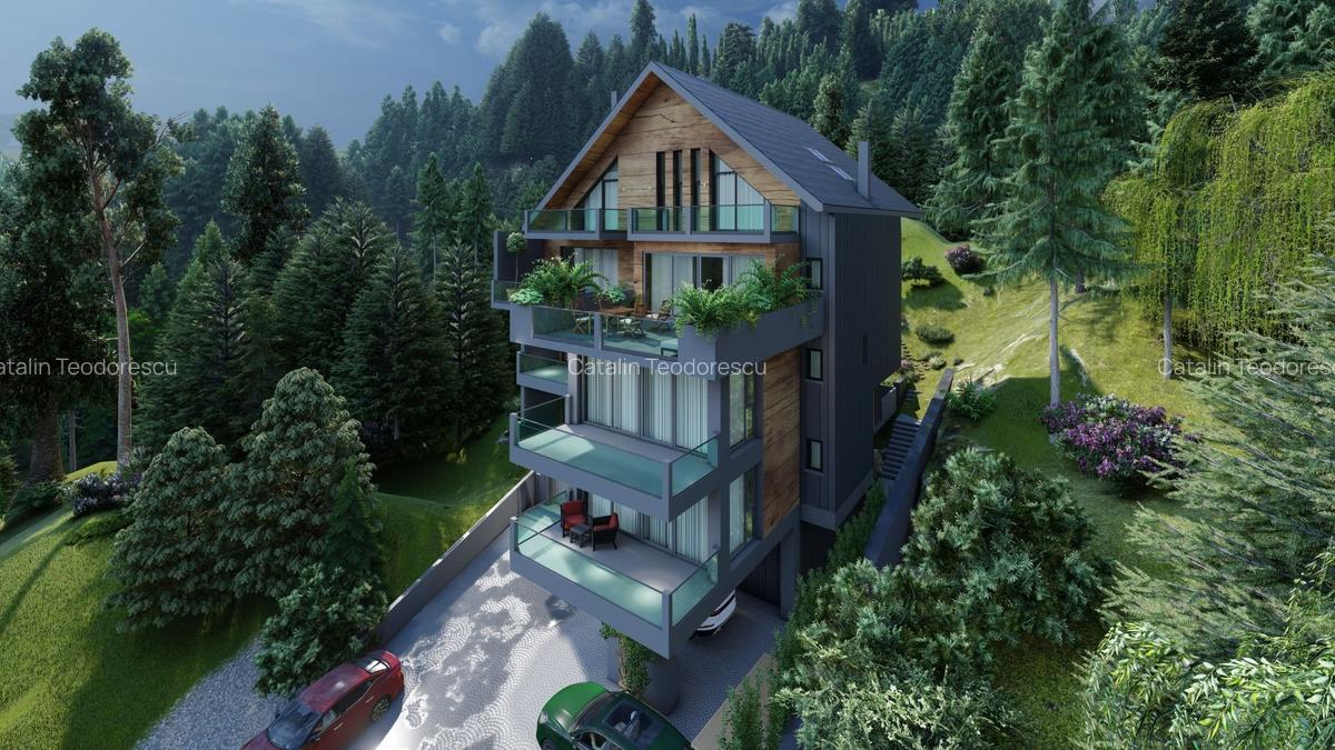 FORESTI SINAIA - PROIECT IMOBILIAR UNIC ULTRA-LUXURY - APARTAMENT 2 CAMERE - 1