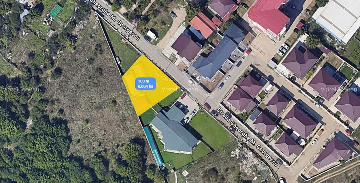 Central -640 mp teren intravilan, Voluntari - 1