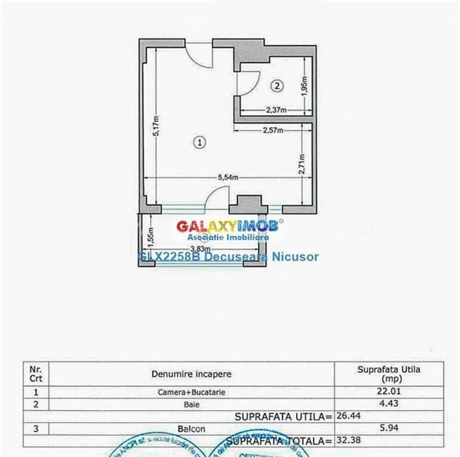 Garsoniera mobilata utilata in Militari Residence, 47.900 euro - 8