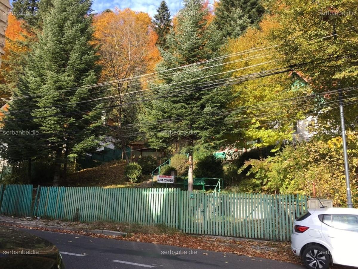 Casa si teren 1000 mp, Sinaia, zona excelenta, pe Furnica, langa Peles - 1