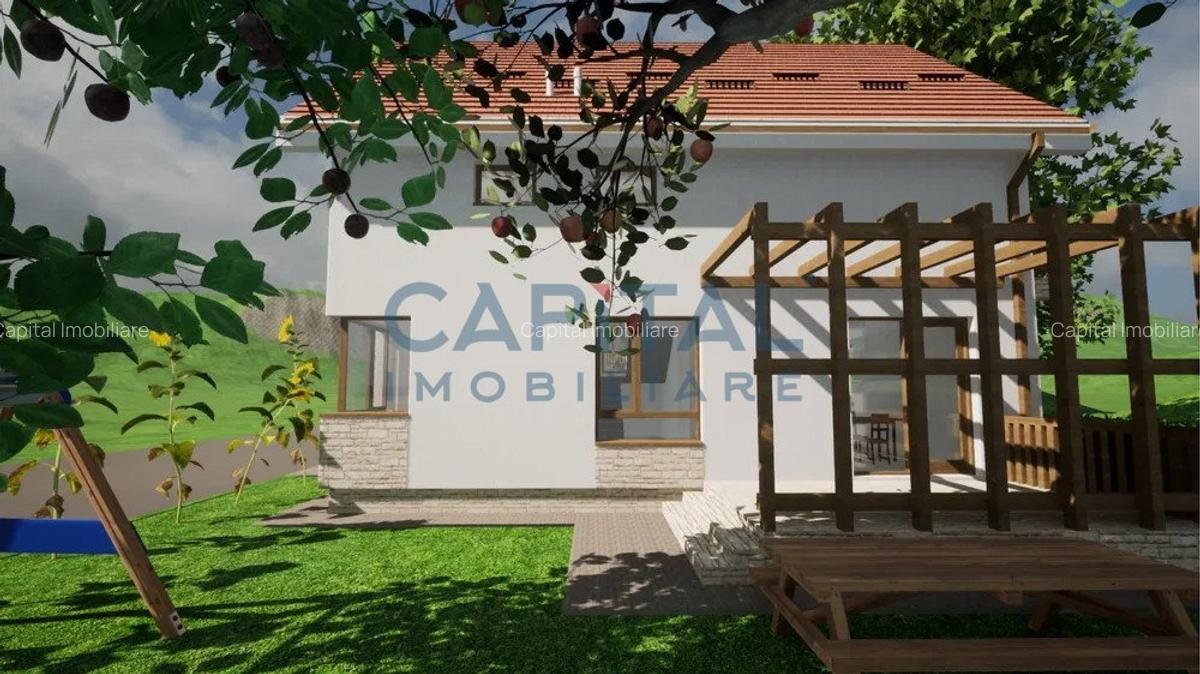 Casa de vanzare Capusu Mic, 135mp Utili , 300 mp teren - 2