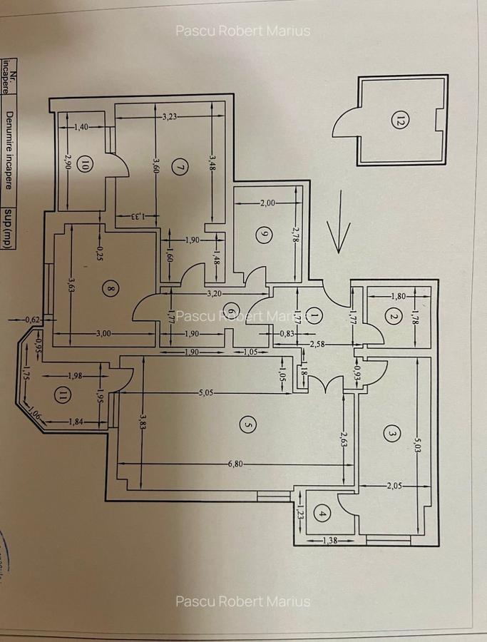 Apartament elegant cu 3 camere cu boxa, Dorobanți–lângă Ambasada Turcă - 11