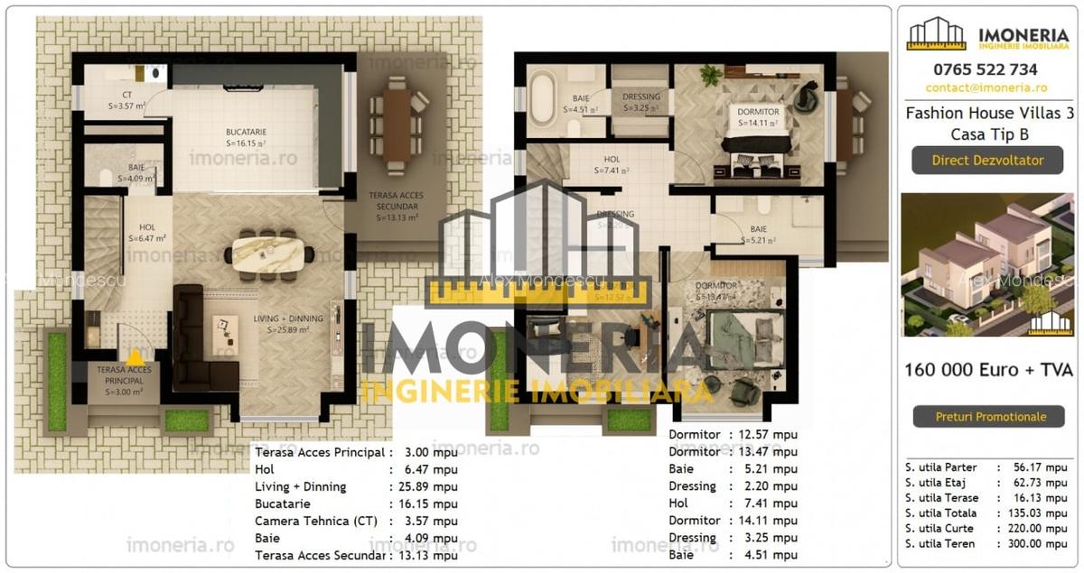 Casa moderna intr-un complex exclusivist | comision 0% | 8 km de metrou - 3