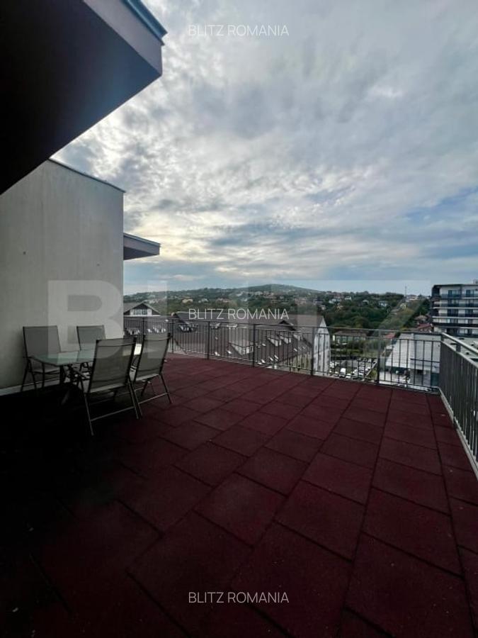 Apartament cu 2 camere, 52 mp cu terasa panoramica, parcare, Iris - 9