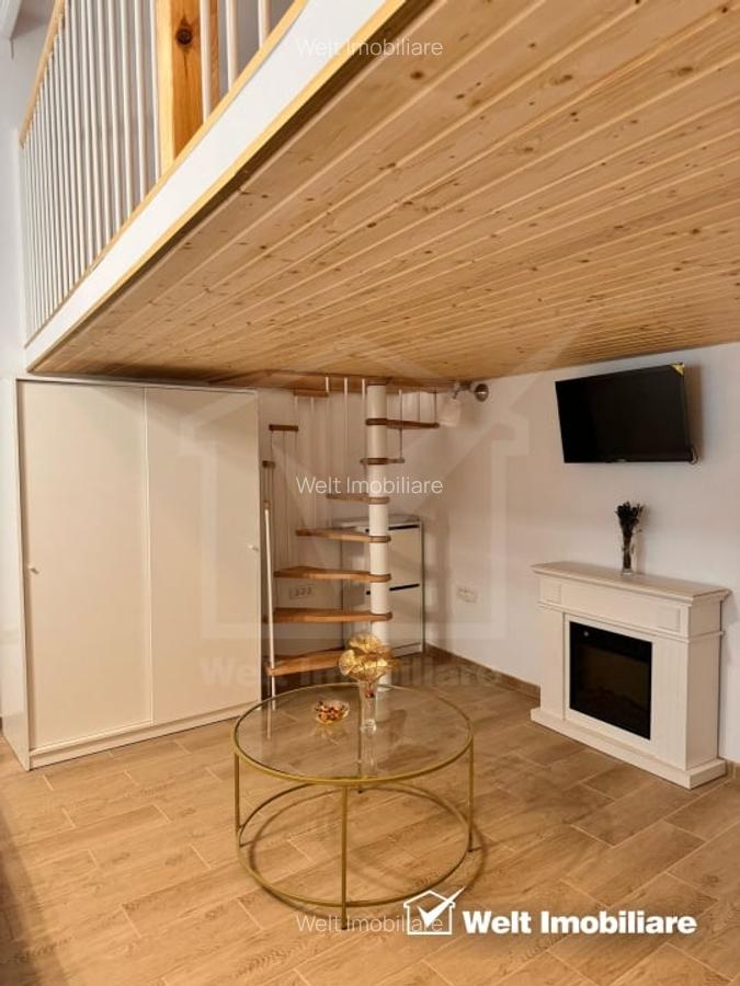 Apartament tip studio etajat, ultracentral, mobilat si utilat ! - 9