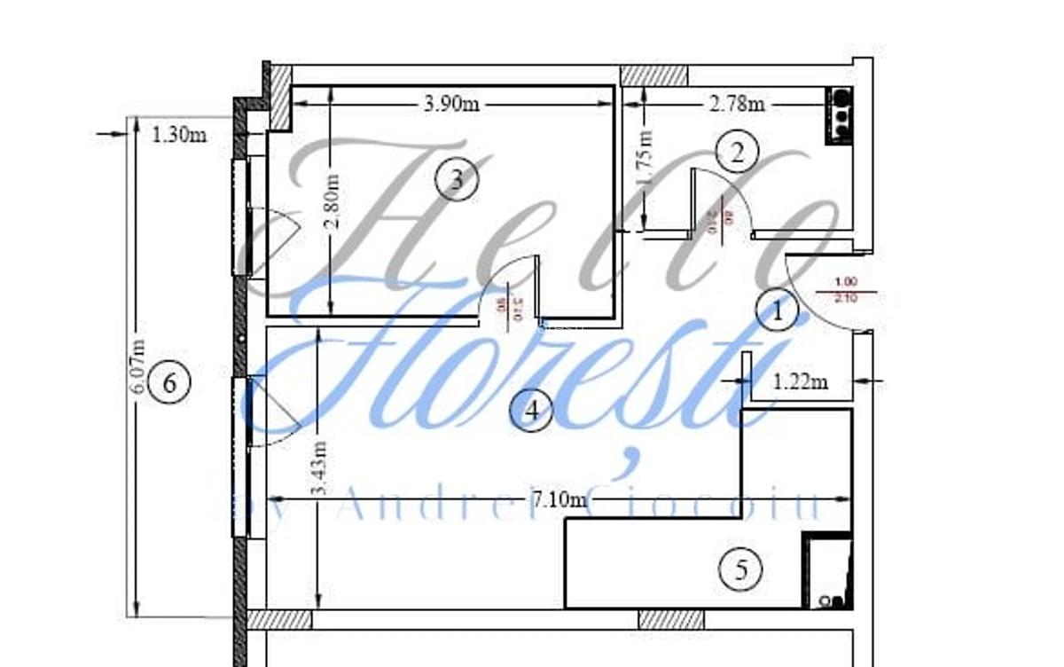 Apartament cu 2 camere în Iris - 6