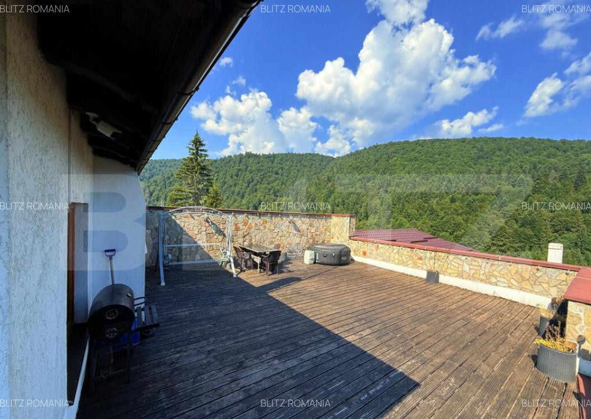 Apartament 2 camere, 70 mp utili+80mp terasa, Predeal - 9