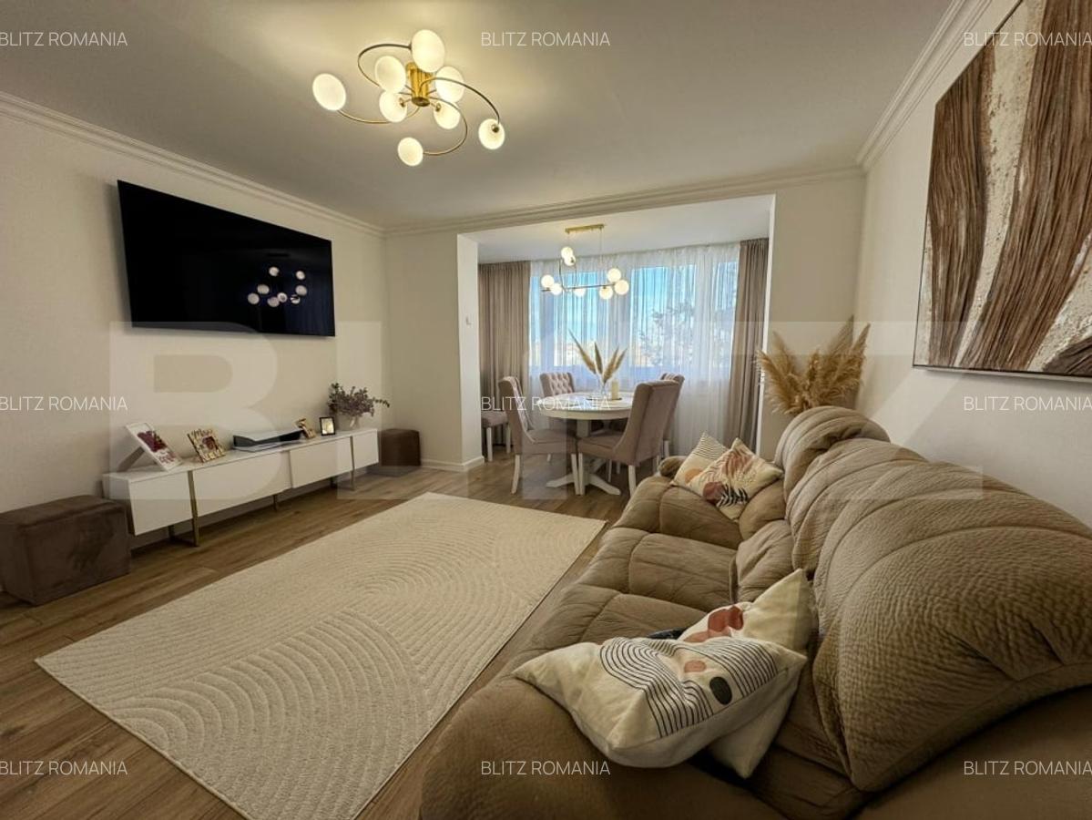 Apartament cu 3 camere decomandat, 70 mp, zona Decebal - 2