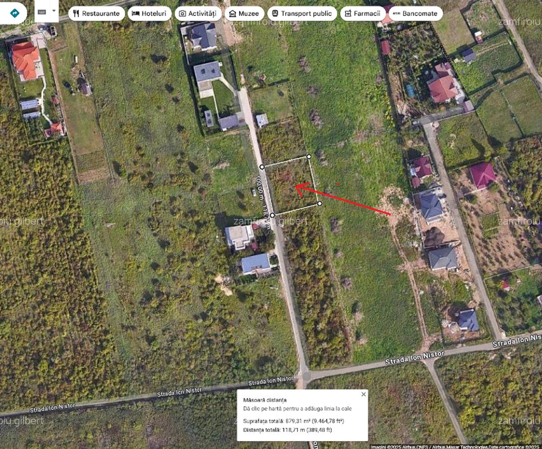 Teren intravilan 860mp, ingradit, zona Cimitirul Evreiesc - 2