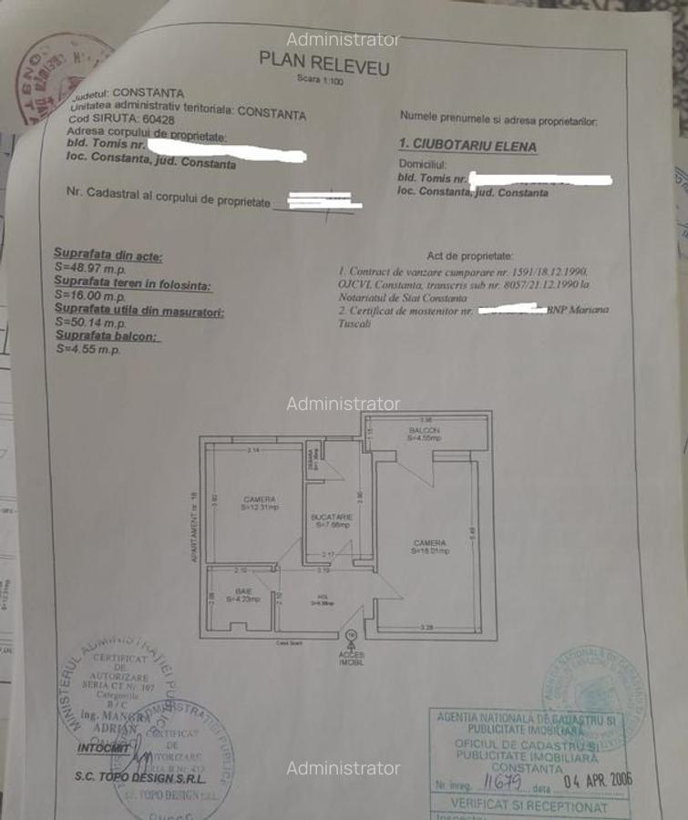 Tomis victoria-apartament 2 camere decomandat - 7