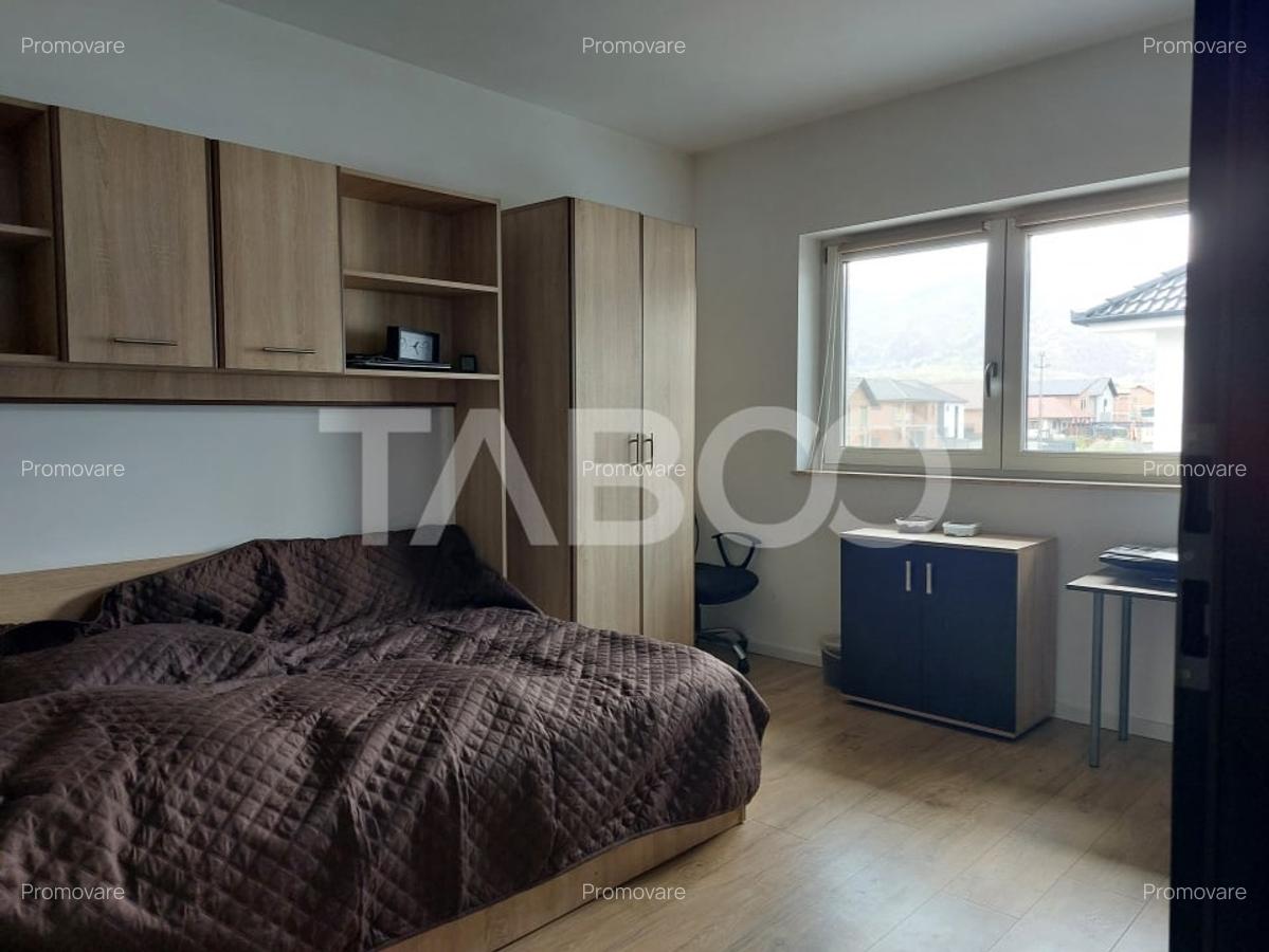 Casa individuala 4 camere P+1E 118 mp 322 mp parcela teren Cisnadie - 3