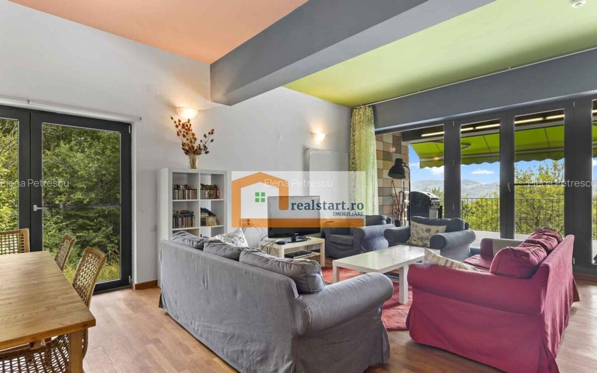 Cornu, Vedere la Padure, Vila D+P+M, 6600mp teren, 4 parcare - 3
