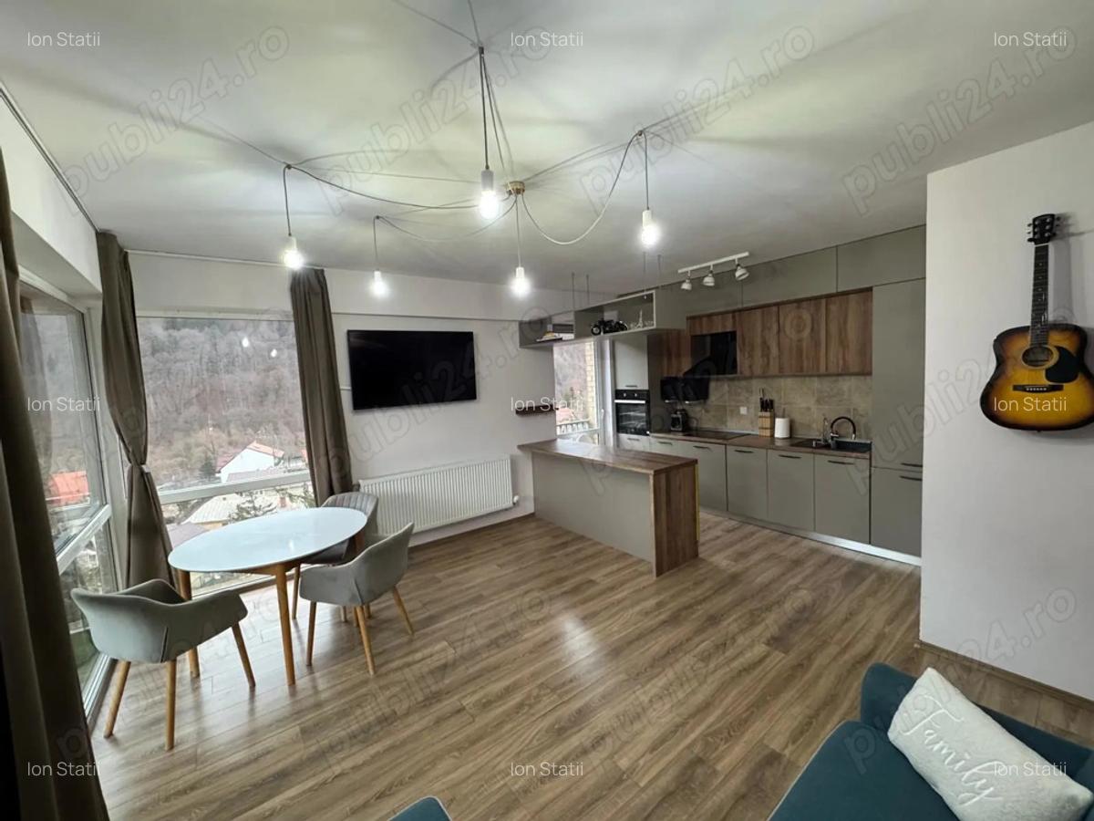 Apartament Sinaia 2 camere modern cu vedere spre munte, parcare subterana - 1